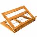 Relaxdays Boekenstandaard Bamboe Hout 3 standen