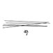 Massi XPRO3EVO 50 DB 270 MM fietsaccessoires, volwassenen, uniseks, zwart (zwart), 270 mm, 5 stuks