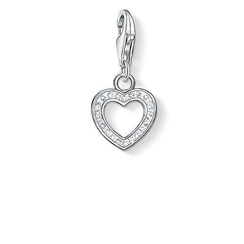 Thomas Sabo Charm Club 0930-051-14 Bedelhanger voor dames, 925 sterling zilver