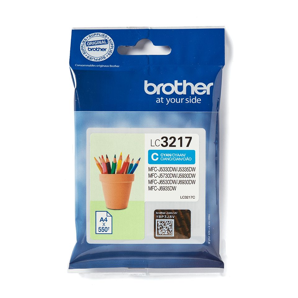 Brother LC3217C Cyan Ink Cartridge - Original