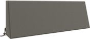 vidaXL Rugkussen SOEST 100% Polyester Grijs 120 x 20 x 40 cm