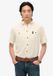 Superdry overhemd crème dubbele borstzak