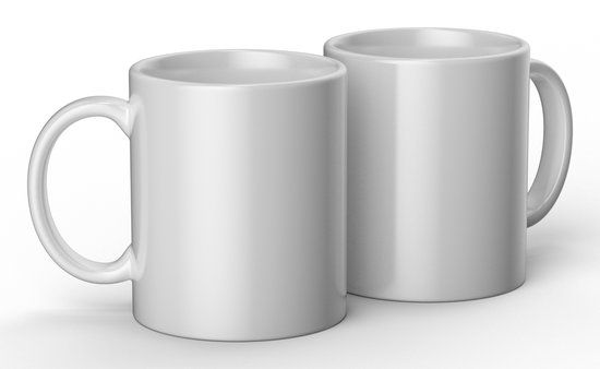 CRICUT 2007821 - Kopjes - wit - set - 2 stuks