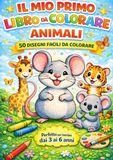 Il Mio Primo Libro da Colorare: Animali e Paesaggi