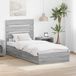 Maison Exclusive - Lit coffre exclusif, finition Sonoma gris, dimensions 90 x 190 cm, fabriqué en panneaux de particules
