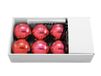 Europalms LED Christbaumkugel 6cm, Rot, 6 Stück