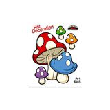 Quattroerre 6145 sticker Funghi Tabella