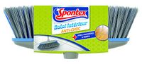 SPONTEX - 1 x binnenbezemkop, compatibel met alle Spontex handgrepen, dubbele werking, schokbestendige randen
