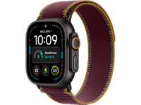 Apple Watch Ultra 4 GPS + Cellular 49mm Black Titanium Case - Burgundy Trail Loop S/M Smartwatch