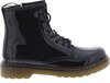 Dr. Martens Delaney - Bottines stoer - Meisjes - Maat 28 - Zwart - Black Patent Lamper
