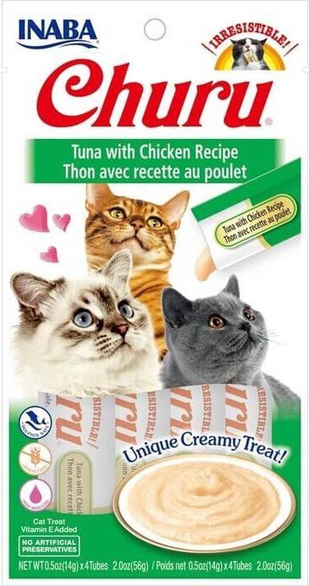 Inaba Churu Tuna with Chicken Recipe - 60g