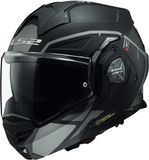 LS2 FF901 Advant X Metryk Mat Titanium Systeemhelm - Helm