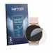 Savvies 3 Stuks Screenprotector - Geschikt voor aeac AR-01 1.32" - Beschermfolie Glas Transparant