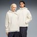 PUMA CLRT Asymmetrisch relaxed uniseks trainingsjack met halve rits, Grijs, Maat XL