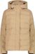 CMP Dames gewatteerde jas met vaste capuchon, Polyester, XXL, Cookie, Herfst/Winter 2025