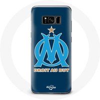 Olympique de Marseille OM logo blauw Maniacase Samsung Galaxy S8 Hoesje