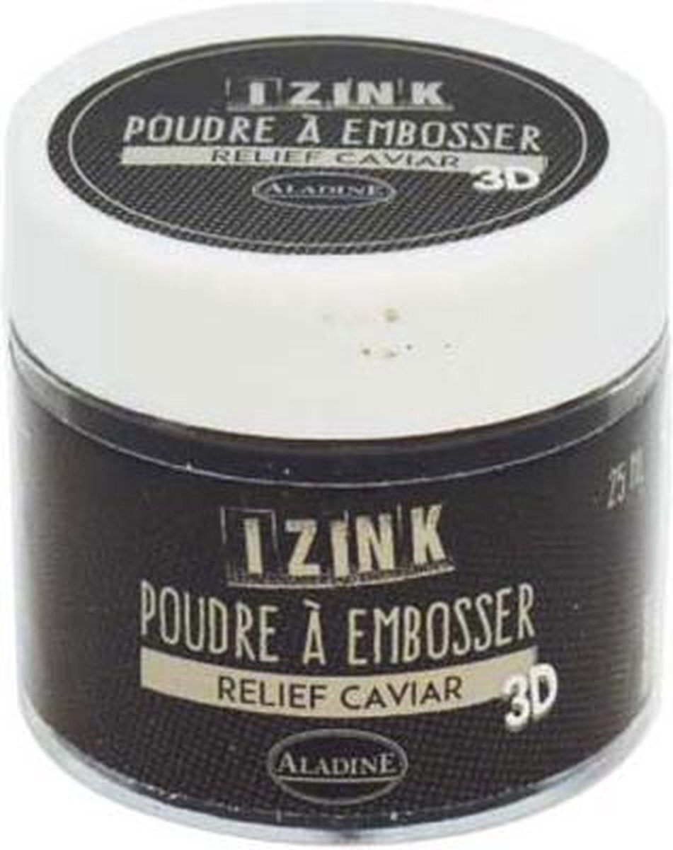 Aladine EMBOSSING POWDER 25 ML CAVIAR