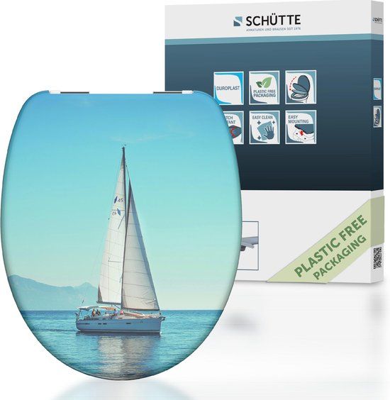 Schütte WC-bril 82148 SAILING - Duroplast - Soft Close