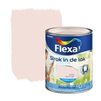 FLEXA Strak in de Lak zachtroze zijdeglans 750 ml