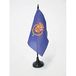 AZ FLAG Tafelvlag Koninklijke standaard van Spanje Juan Carlos I 15x15 cm