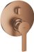 GROHE Lineare New 3-Weg Omstelling Afbouwset – Inbouw – SilkMove 46mm – Geborsteld Warm Sunset