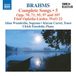 Mélodies Naxos Alina Wunderlin, Kieran Carrel, Ulrich Eisenlohr - Brahms: Complete Songs, Vol. 5 (CD)