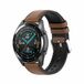 By Qubix - Smartwatch bandje - Bruin - Leer + Siliconen - 22mm - Geschikt voor Garmin Venu 4 (45mm)