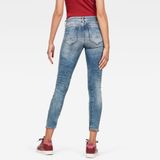 G-Star Arc 3D Skinny Wmn Dames Jeans 25/34 Katoen medium aged