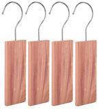 5five Mottenballen - 4x plank met hanger - Motten Bestrijden - Cederhout tegen motten - mottenval