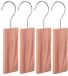 5five Mottenballen - 4x plank met hanger - Motten Bestrijden - Cederhout tegen motten - mottenval