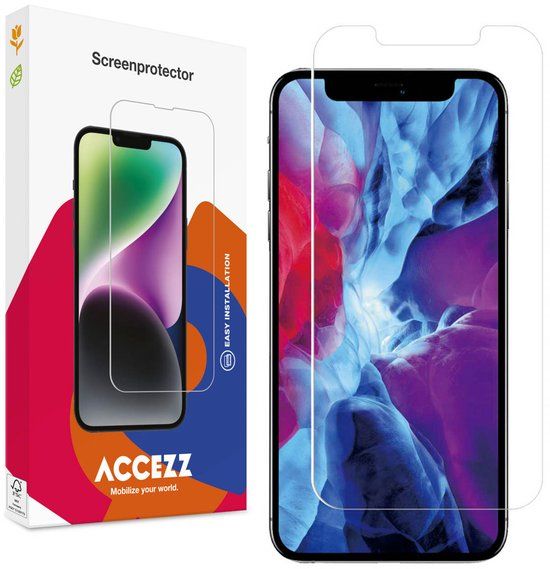 Accezz Screen Protector - Gehard Glas - Geschikt voor Apple iPhone 12 Pro Max