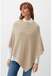 s.Oliver Gebreide Poncho - Beige