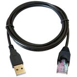 DSD TECH SH-RJ50A USB naar RJ50 Kabel voor APC UPS PowerChute Gelijkwaardig aan AP9827 (1.8M/6FT)