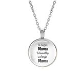 MC Living KadoExpress Ketting Glas - De Liefste Mama Is Toevallig Wel Mijn Mama
