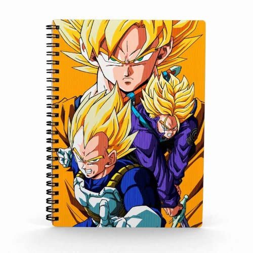 Redstring - Notitieboek 3D Dragon Ball Z Saiyans, meerkleurig (RS531135)