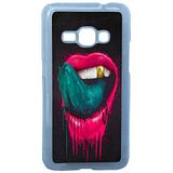 Lapinette Harde hoes voor Samsung Galaxy J1 2016, motief lippen