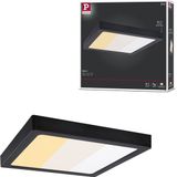 Paulmann LED-paneel Abia 2 White Select Schemergestuurde bewegingsmelder (HF) hoekig 300x300 mm 14W 900lm White Select Zwart