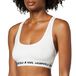 Karl Lagerfeld Logo Bralette White