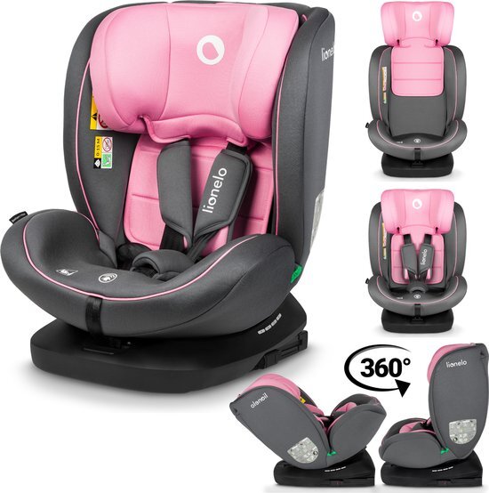 Lionelo Bastiaan - i-Size Autostoeltje 4in1 - 360° - ISOFIX - Groep 0-1-2-3 - 40-150cm