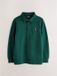 Next Jongens Poloshirt Lange Mouwen Katoen Donkergroen Maat 140