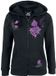 Full Volume by EMP Zwarte jas met capuchon en print - Dames - L