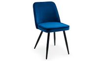 Julian Bowen Burgess set van 2 eetkamerstoelen - blauw