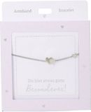 Depesche armband zilver met 2 harten