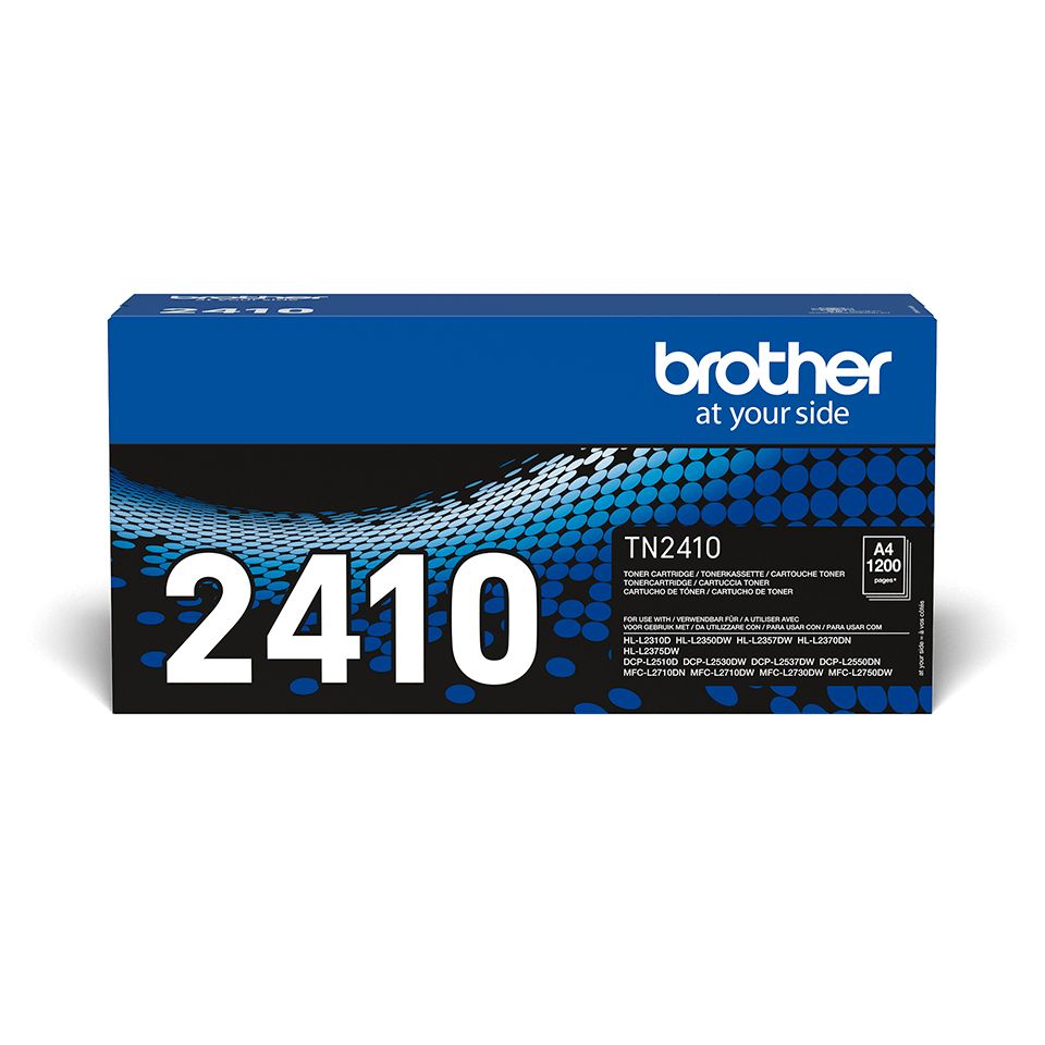 Brother TN-2410 Toner Cartridge - Black - Original