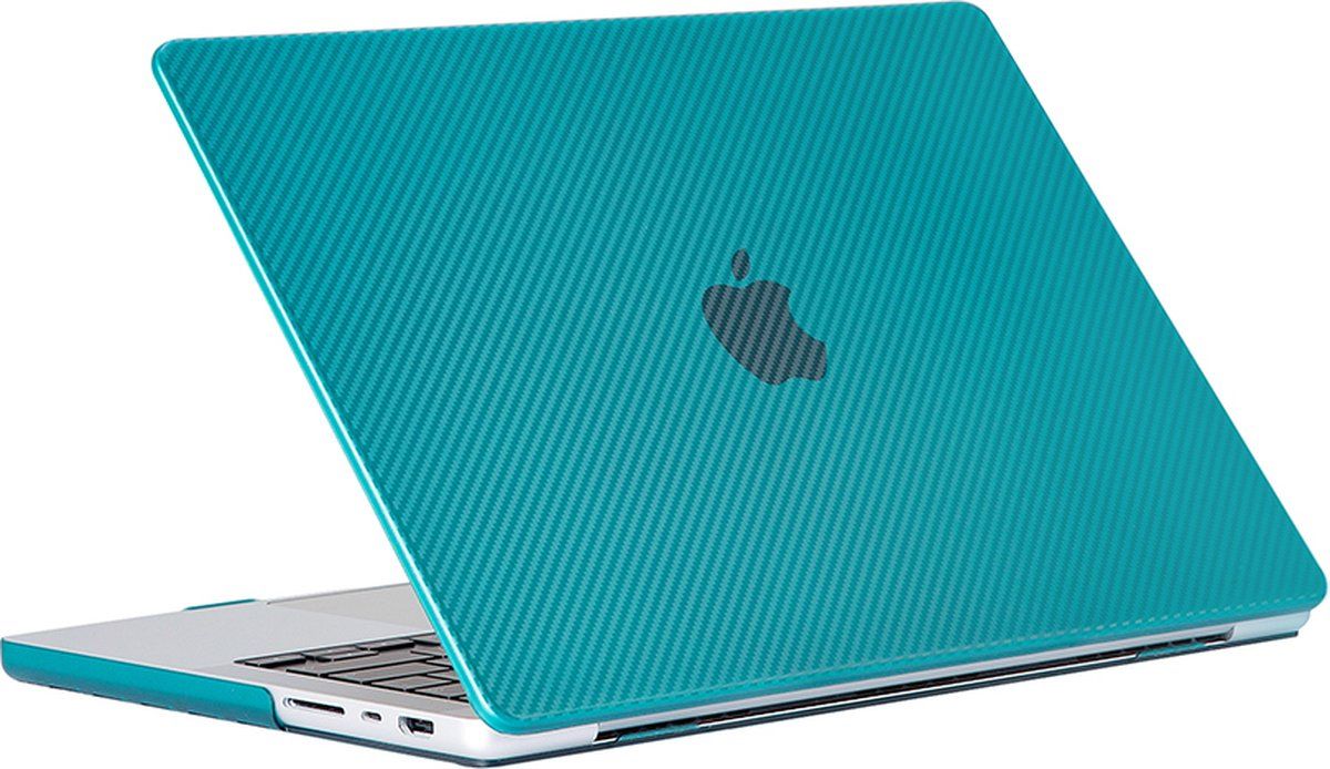 Phreeze Phreeze™ MacBook Air Cover Donker Groen - Carbon Case voor MacBook Air (13 Inch) van 2018/2019/2020/2021/2022 - Hardcase A2337 M1, A1932, A2179