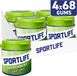 Sportlife Kauwgom peppermint pot - frisse suikervrije kauwgom - 4x102g