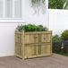 Maison Exclusive - Jardinière 90x50x70 cm, en pin imprégné