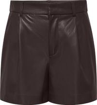 ONLY Broek Onlsmooth Hw Faux Lea Shorts Cc Pnt 15351265 Chocolate Torte Dames Maat - M