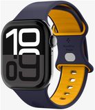 Spigen Nano Pop - Bandje Geschikt voor Apple Watch 1-10/SE/Ultra Bandje - 49/46/45/44/42MM - Blauw Geel