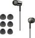 kwmobile 6x cover voor in-ear oortjes geschikt voor Sony WI-C300 / WI-C400 / MDR-XB55AP / MDR-EX155AP - Vervangende oordopjes van siliconen in grijs - 3 maten